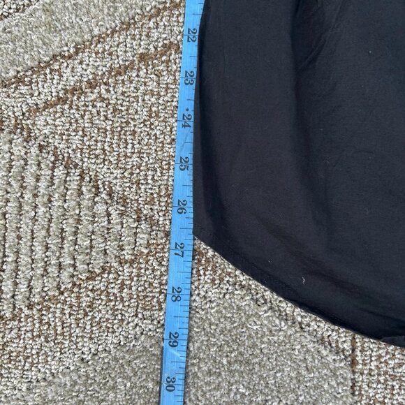 Armani Exchange AX Shirt Men's Mediun Black Button Down Short Sleeve - Picture 8 of 11